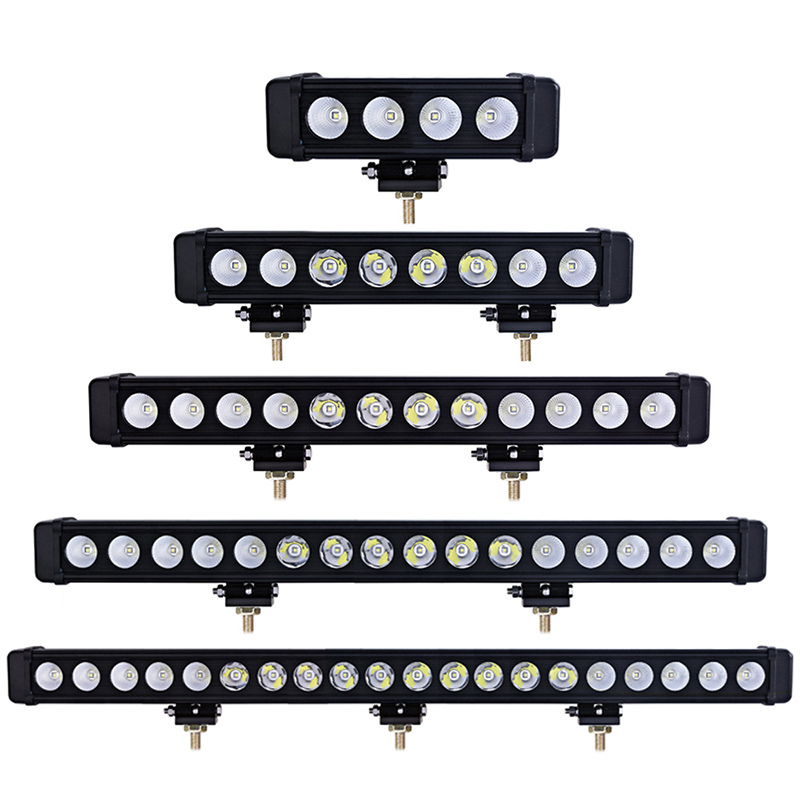 200W Single Row Car LED Lightbar for Truck 4X4