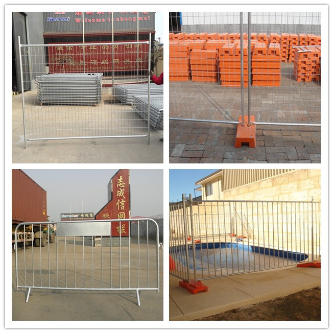 China Manufacturer Hot Dipped Galvanized Australia Temporary Fence