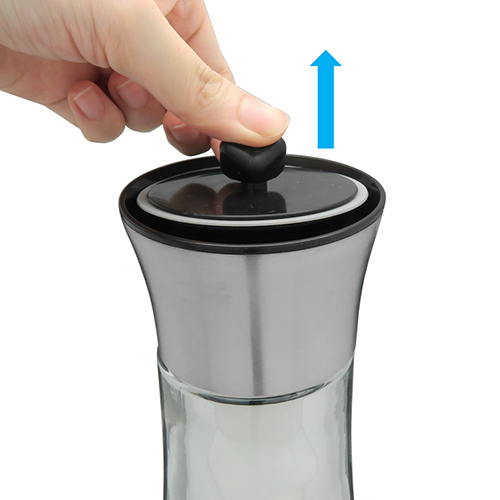 All-in-One Glass Bottle with Tea Filter