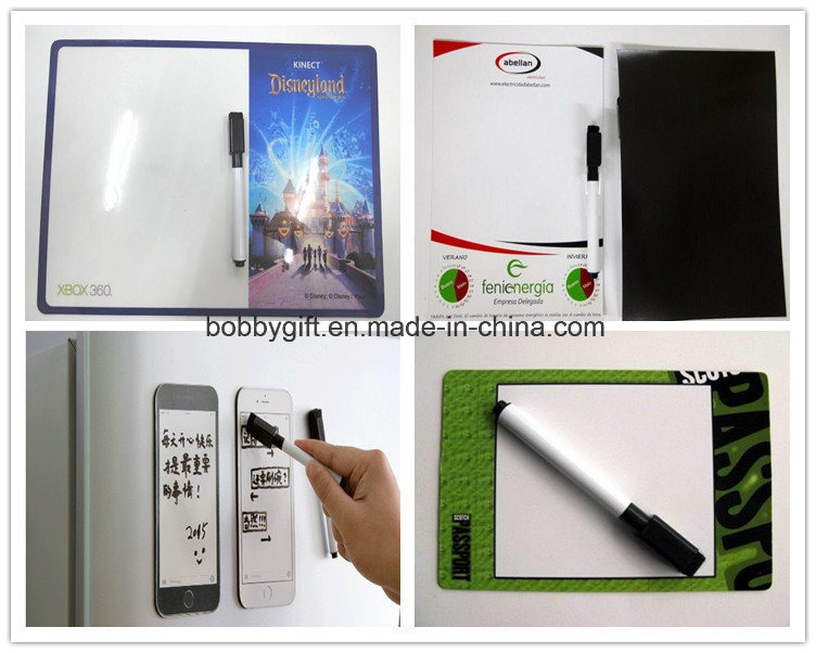 Magnetic Writable Board Fridge Magnet with Felt Pen