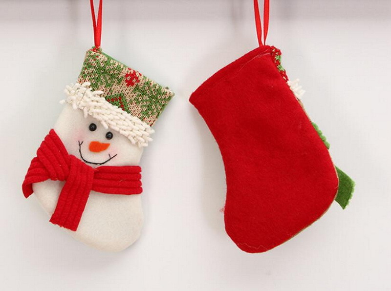 Mini Christmas Stocking for Decoration