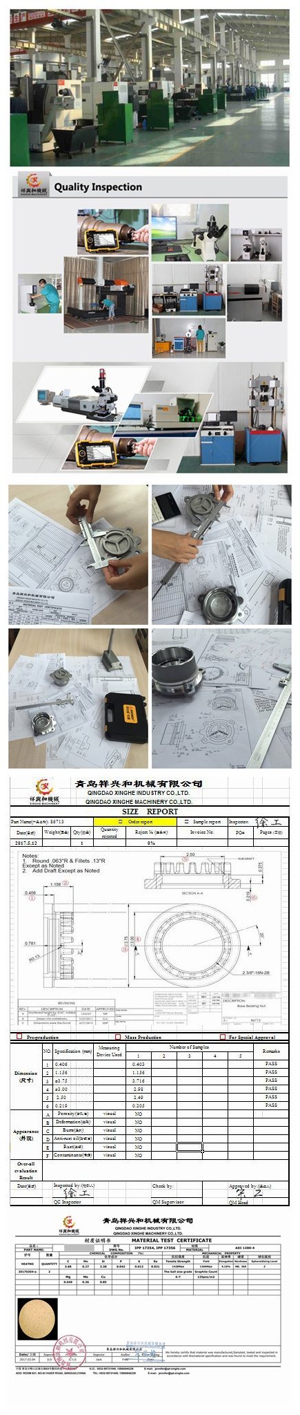 OEM Aluminum/Copper/Iron/Zinc/Stainless Steel Cold Forging Parts with Machining