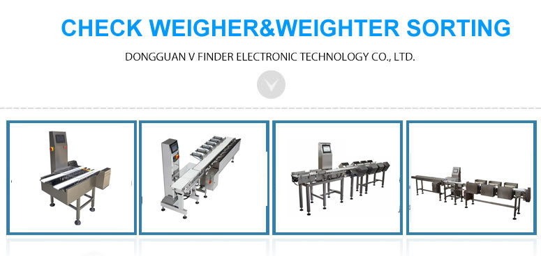 Automatic Packing Food Line Conveyer Weight Sorting Machine Check Weigher