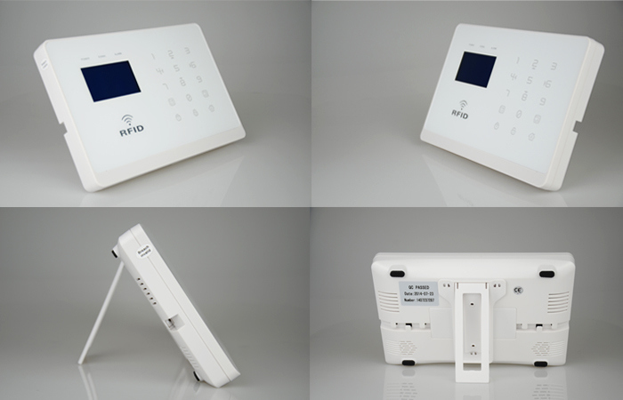 GSM Wireless Home Security Burglar Alarm with Touch Keypad (YL-007M2FX)