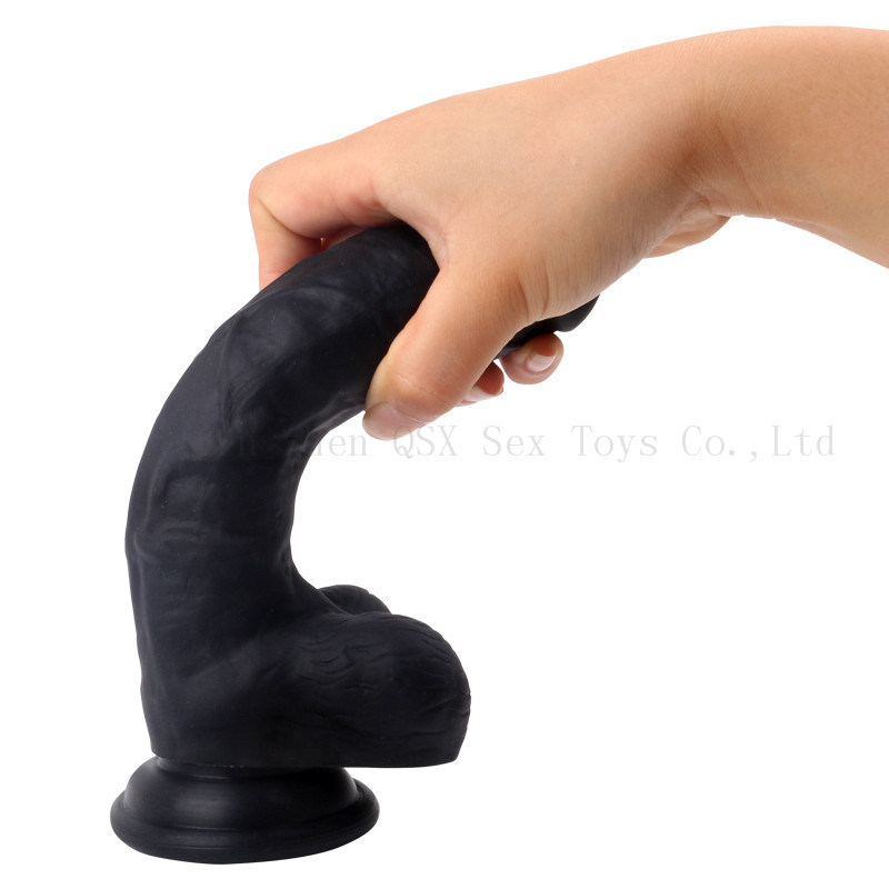 Female Muasturbator Realistic Silicone Dildo Sex Toy for Women 805