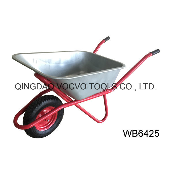 Wb6425 Good Quality Aluminum Power Wheelbarrow