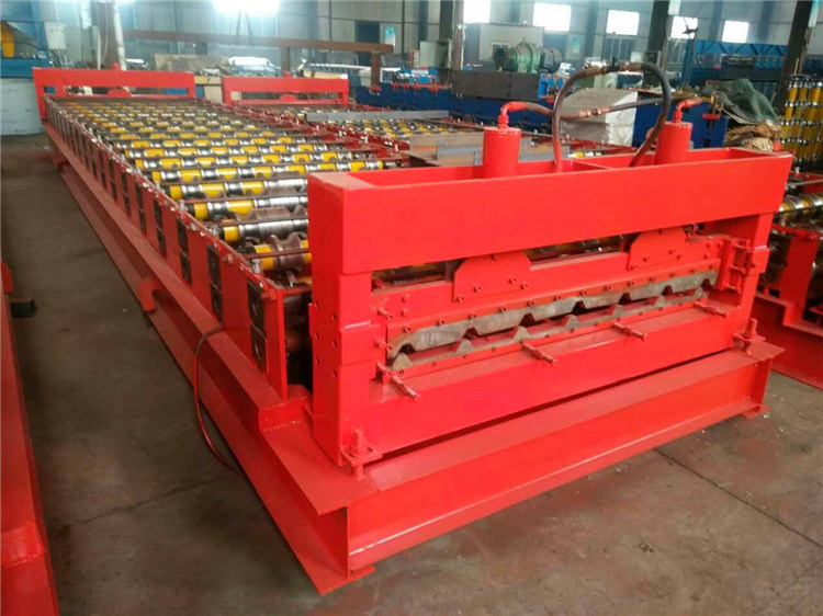 2017 China Roof Tile Making Machine Manufacturer to Indian Market