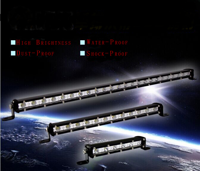 Mini LED Light Bar 12V Slim for Cars