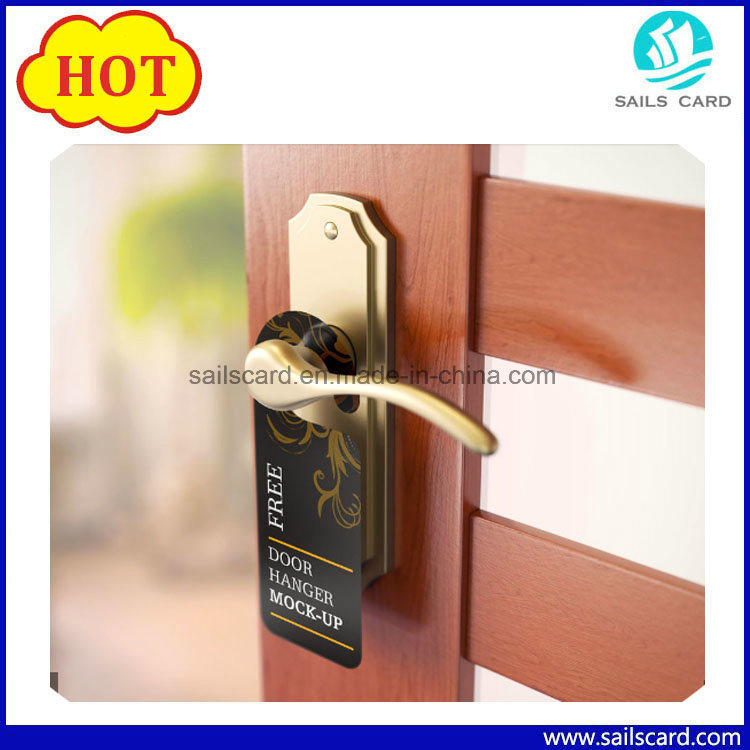 Customized Do Not Disturb PVC Card Hotel Door Hanger