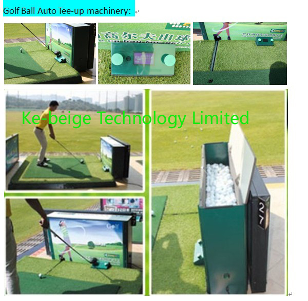 Golf Ball Auto Tee up Machine Auto Tee up System for Driving Ranges