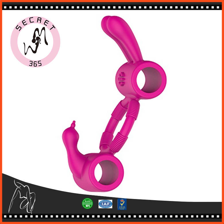 7speed Vibrating Cock Ring Penis Ring Vibrator Sex Toys for Men and Women 099-06088