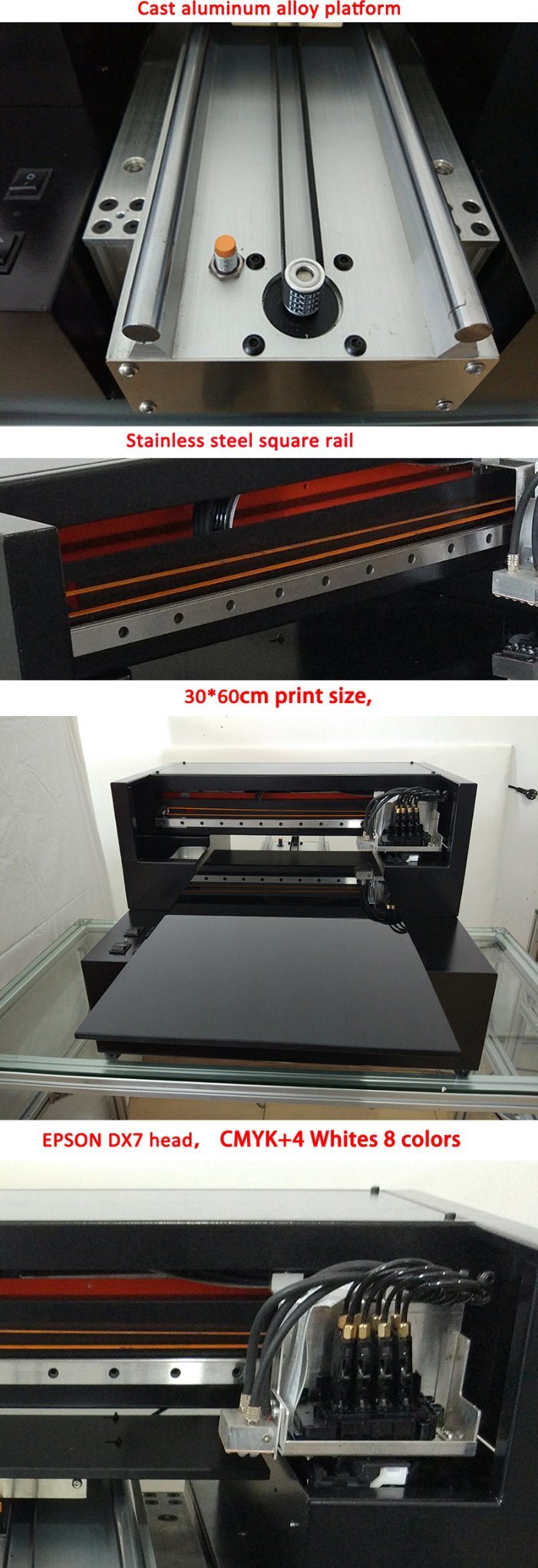 Top Selling A3 Size LED UV Flatbed Pen Printer