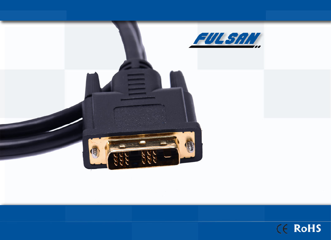 High Quality DVI Cable (24+5) Male to Male