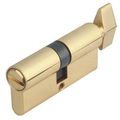 Zinc/Brass/Aluminum Door Lock Cyliner (70BK-K)