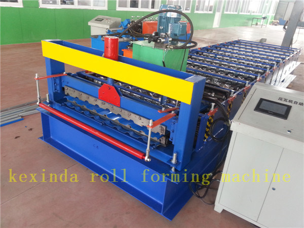 Kxd C18 Russia Popular Metal Roofing Sheet Roll Forming Machine