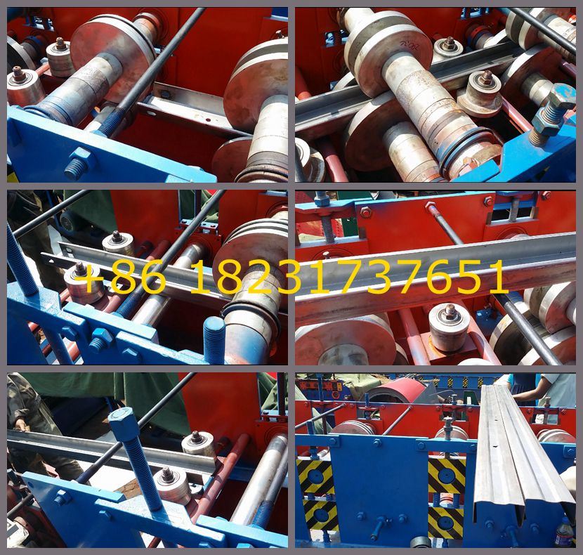 C/Z Shape Purlin Roll Forming Machine Export Kenya
