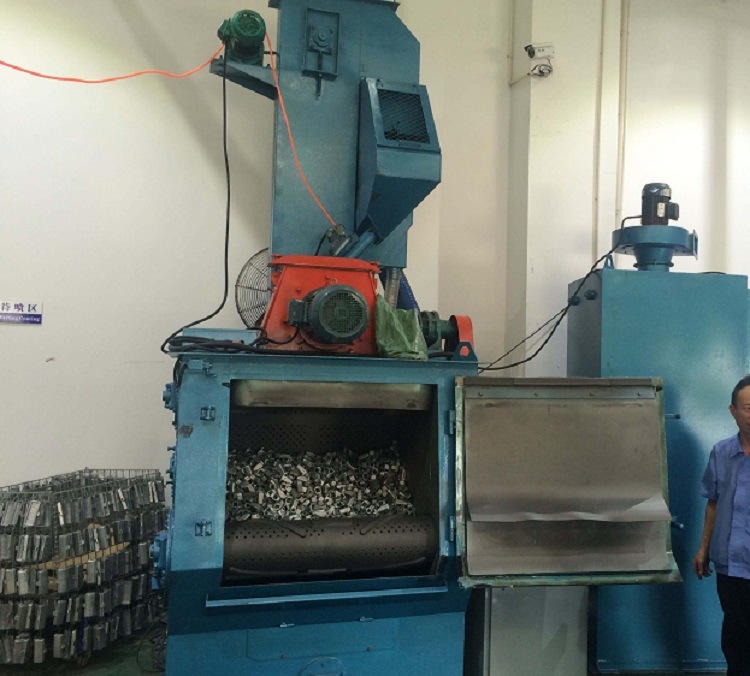 Tumble Shot Blasting Machine for Punching / Stamping Surface Cleaning