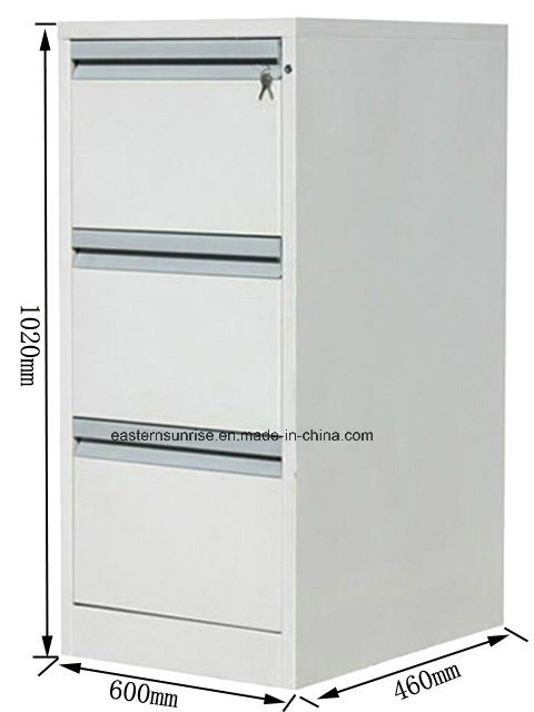 3 Drawer Vertical Filing Cabinet for Office Staff