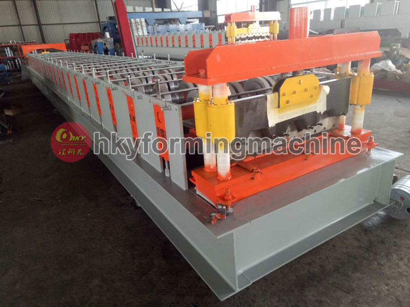 Color Metal Deck Roof Sheet Glazed Tile Roll Forming Machine Hot Sale