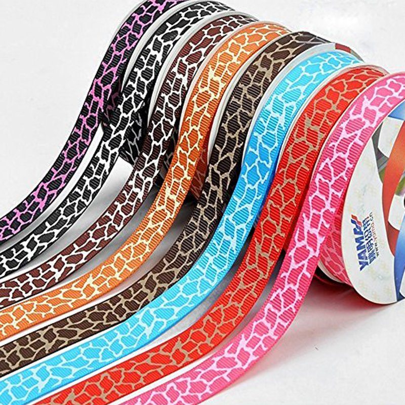 Personalized Custom Printed Grosgrain Ribbon with Logo