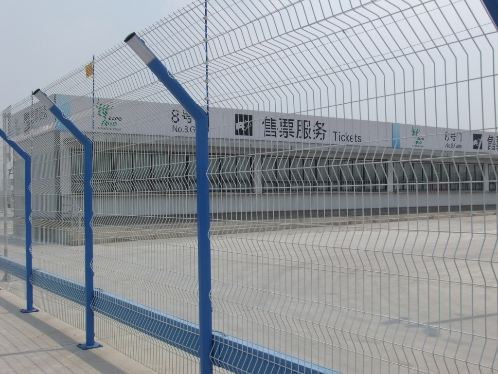 PVC Coated Security Electro Welded Wire Mesh Fence