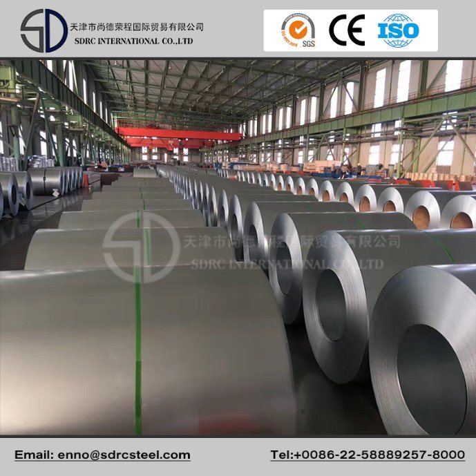 Dx53D Z100 Zero Spangle Accurate Galvanized Steel Coil, Zinc Coated Steel Coil