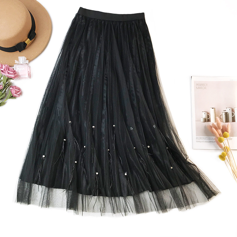 Frauen Gaze Röcke Women Gauzy Skirts