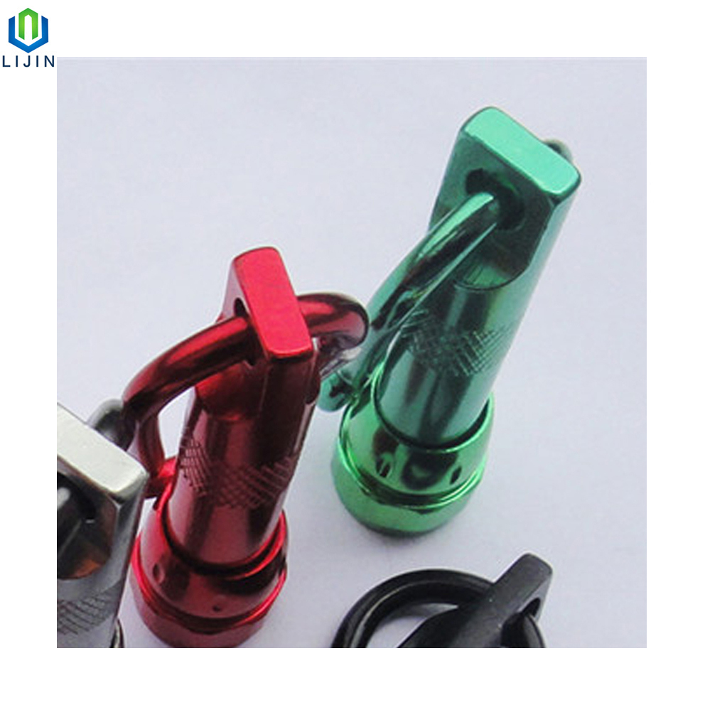 Colorful Mini LED Flashlight with Carabiner for Emergency