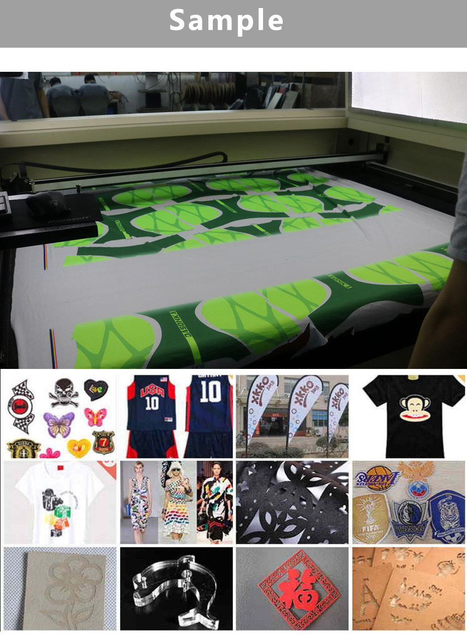 Fashion Garment Industry Leather/Textile/Fabric/Silk/Lace Roller Laser Cutting Machine