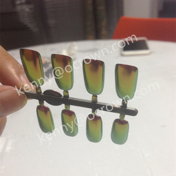 Shining Chrome Mirror Acrylic Chameleon Pigment Nail Art Manicure