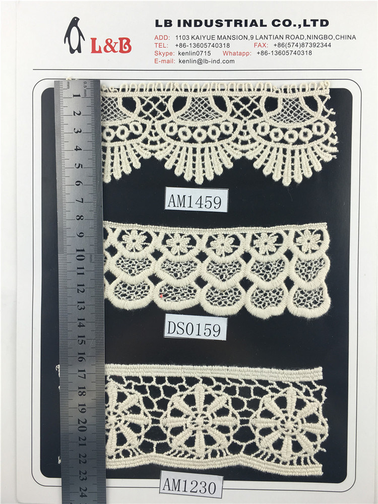 Chemical Trims Eyelet Lace Cotton