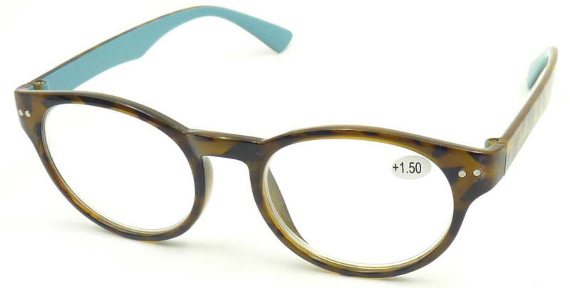 R17033 Big Round Frame Classical Reading Glass with FDA