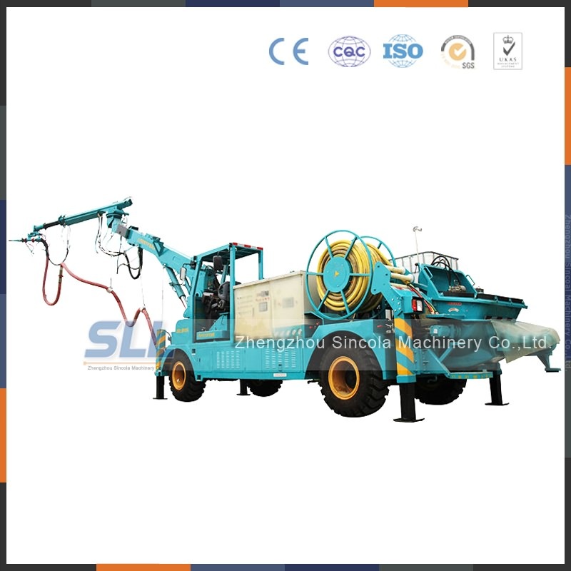 High Efficiency Shotcrete Machine Accessories with Mobile Manipulators