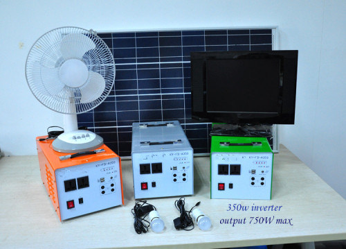 6W Solar PV System Portable Solar Power Kits