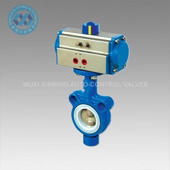 Water Butterfly Valve with Pneumatic Actuator