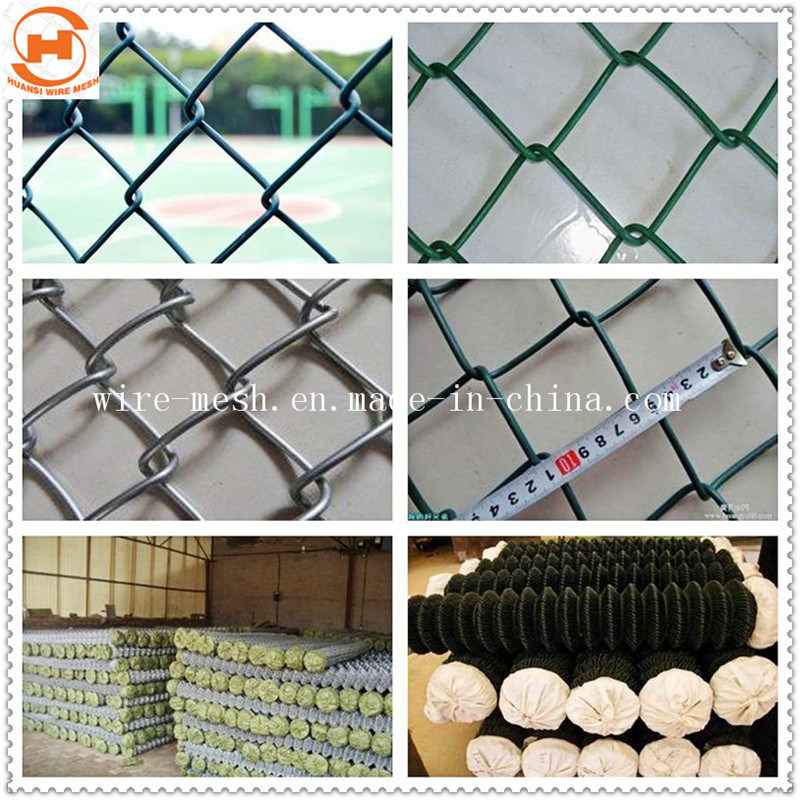PVC Coated Diamond Chain Link Fence