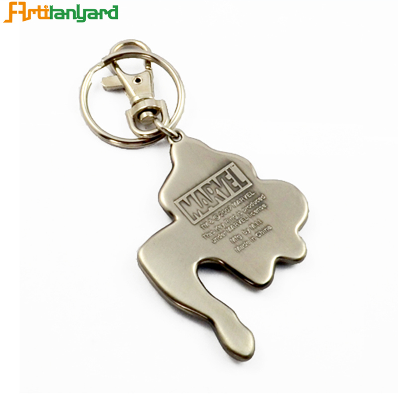 Factory Direct Sale Custom Metal Engraved Key Chains