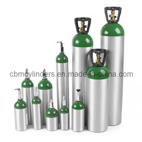 DOT Standard Aluminium Oxygen Gas Cylinders