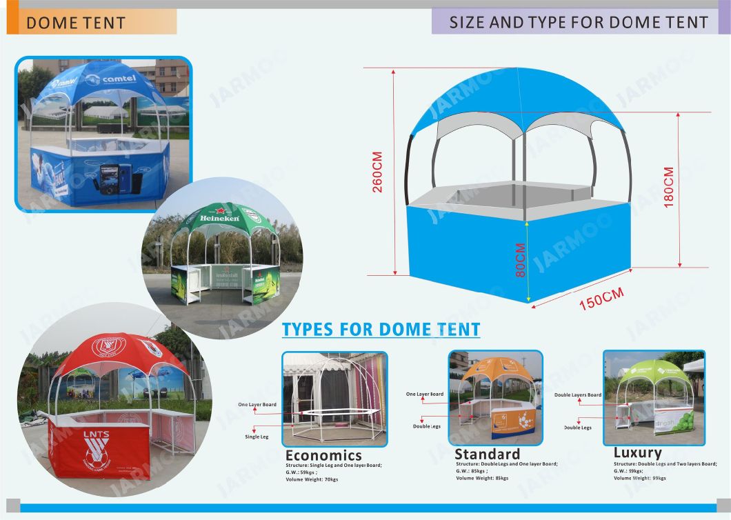 Colorful Stable Factory Directly Outdoor Circle Dome Tent