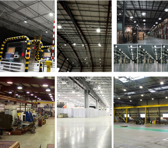 200W Industry Warehouse Light Fittings LED High Bay Light