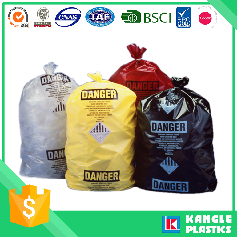 Medical Biohazard Autoclave Sterilization Bags for Garbage