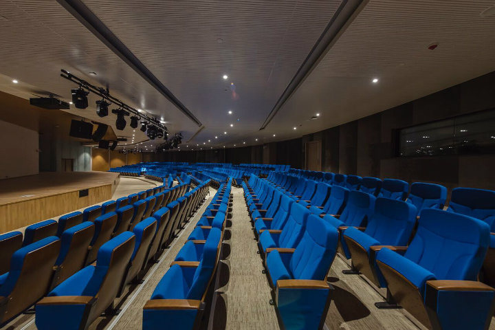 Classic Auditorium Armrest Chairs, Stadium Hall Chair