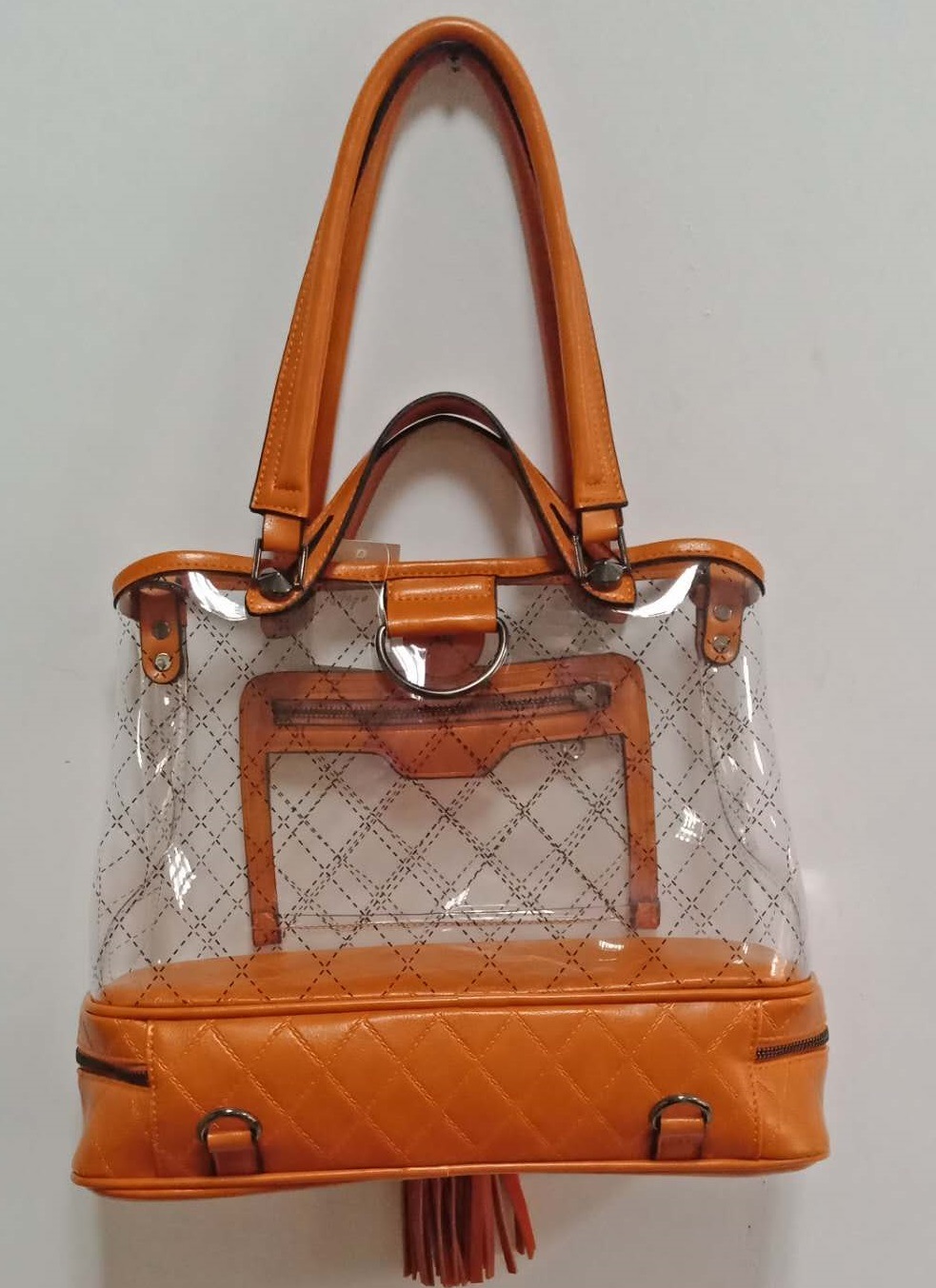 Lady Handbag Fashion Transparent Bag Tassel Ladies Handbag Lady Hand Bags High Quality Replica Handbag Women Bag Ladies Hand Bags (WDL01230)