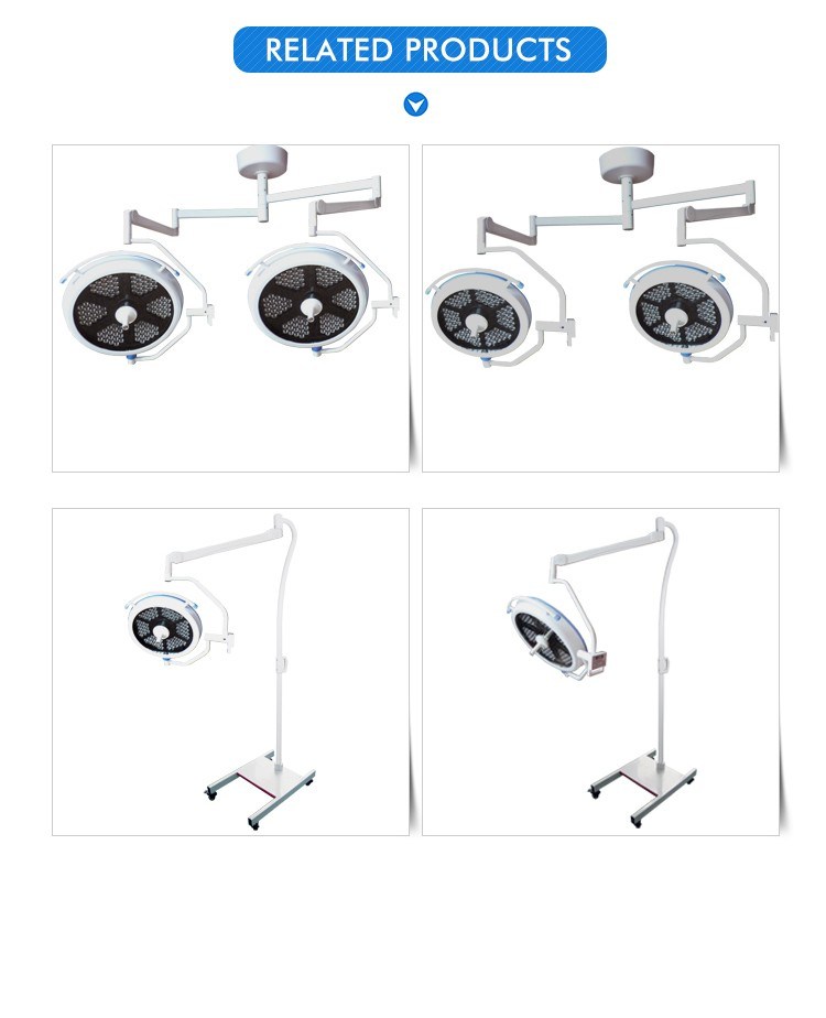 Double Dome Operation Room Shadowless Light (700 LED)