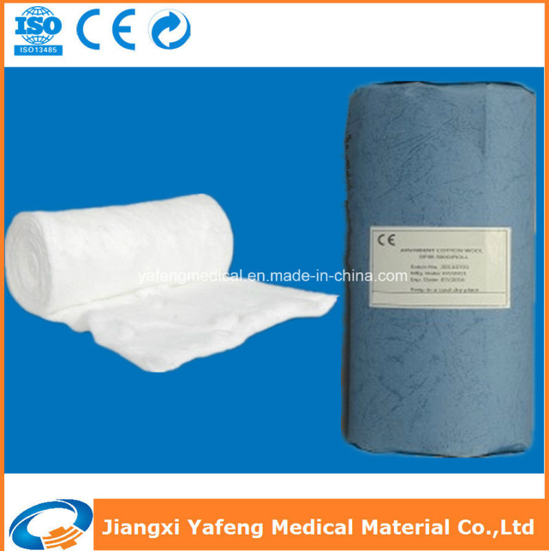 500g Absorbent Surgical Cotton Wool Roll