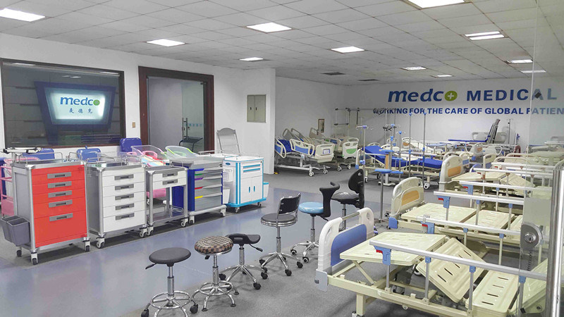Electric Adjustable Wooden Home Care Hospital Bed