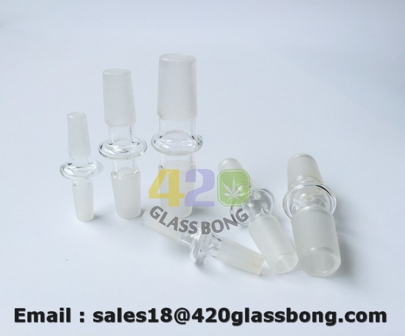 10mm/14mm/18mm Male Joint Glass Water Smoking Pipe Accessories Adapters