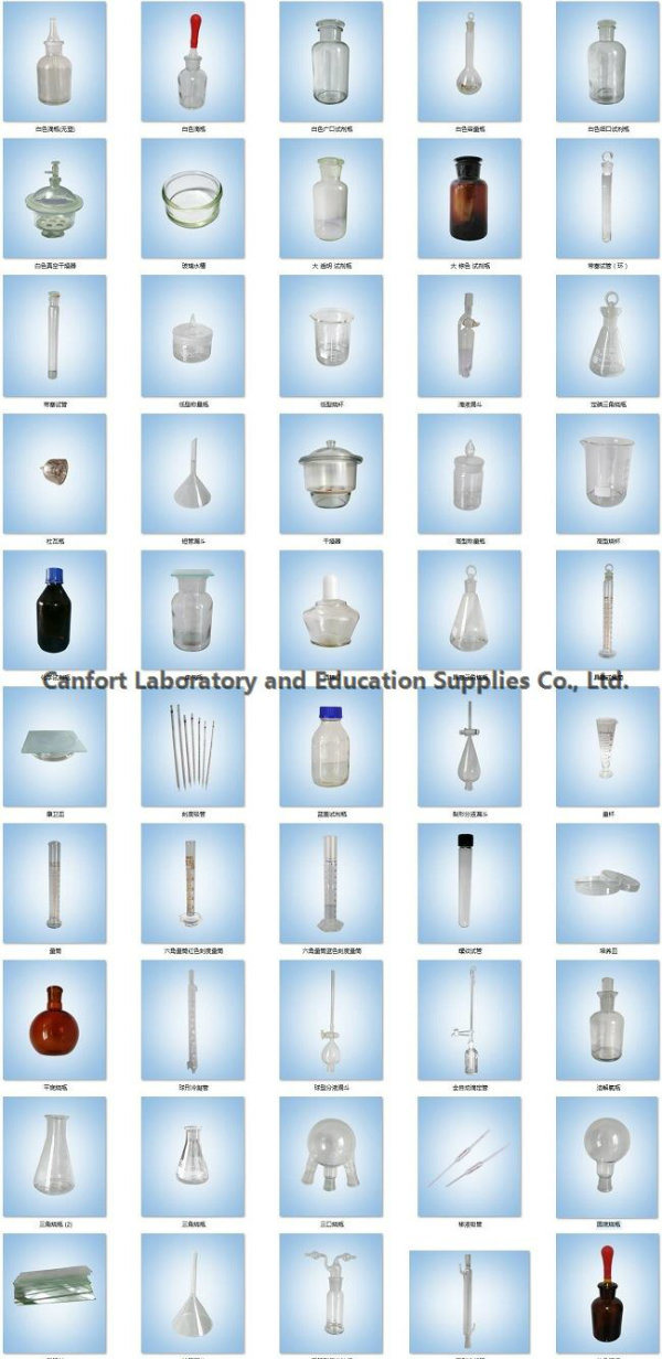 Lab Glassware Round Bottom Flask, Narrow Neck, Boro 3.3