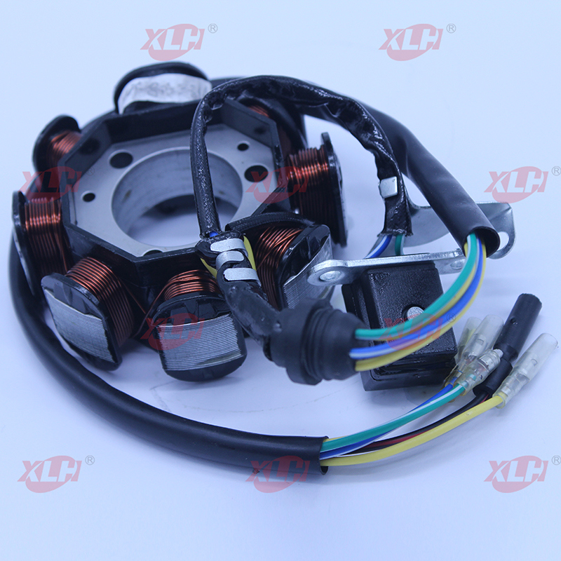 Magnetic Coil Motorcycle Parts ABS Alloy Stator Comp for Jh70/Cg125/Bajaj