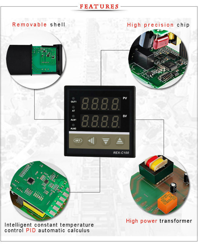 Digital Mold Temperature Controller (REX-C100)